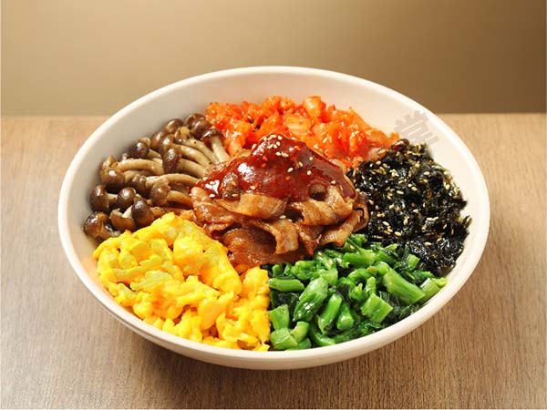 明洞泡菜烤五花拌饭