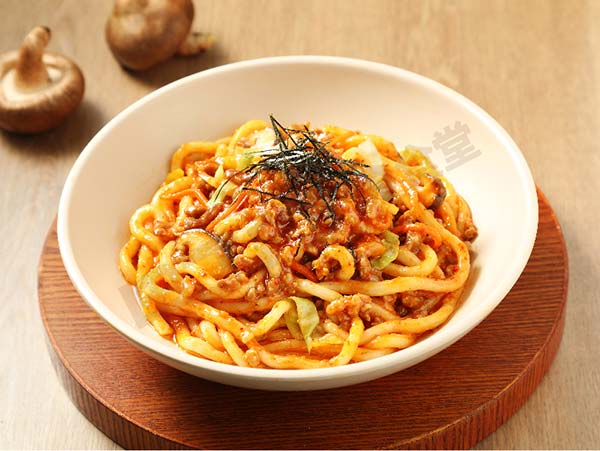 北海道辣味噌肉酱炒乌冬
