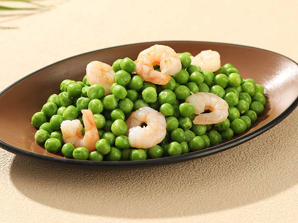新西兰甜豌豆炒虾仁